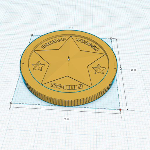 Download STL file GLEIPNIR ANIME COIN • 3D printing model ・ Cults